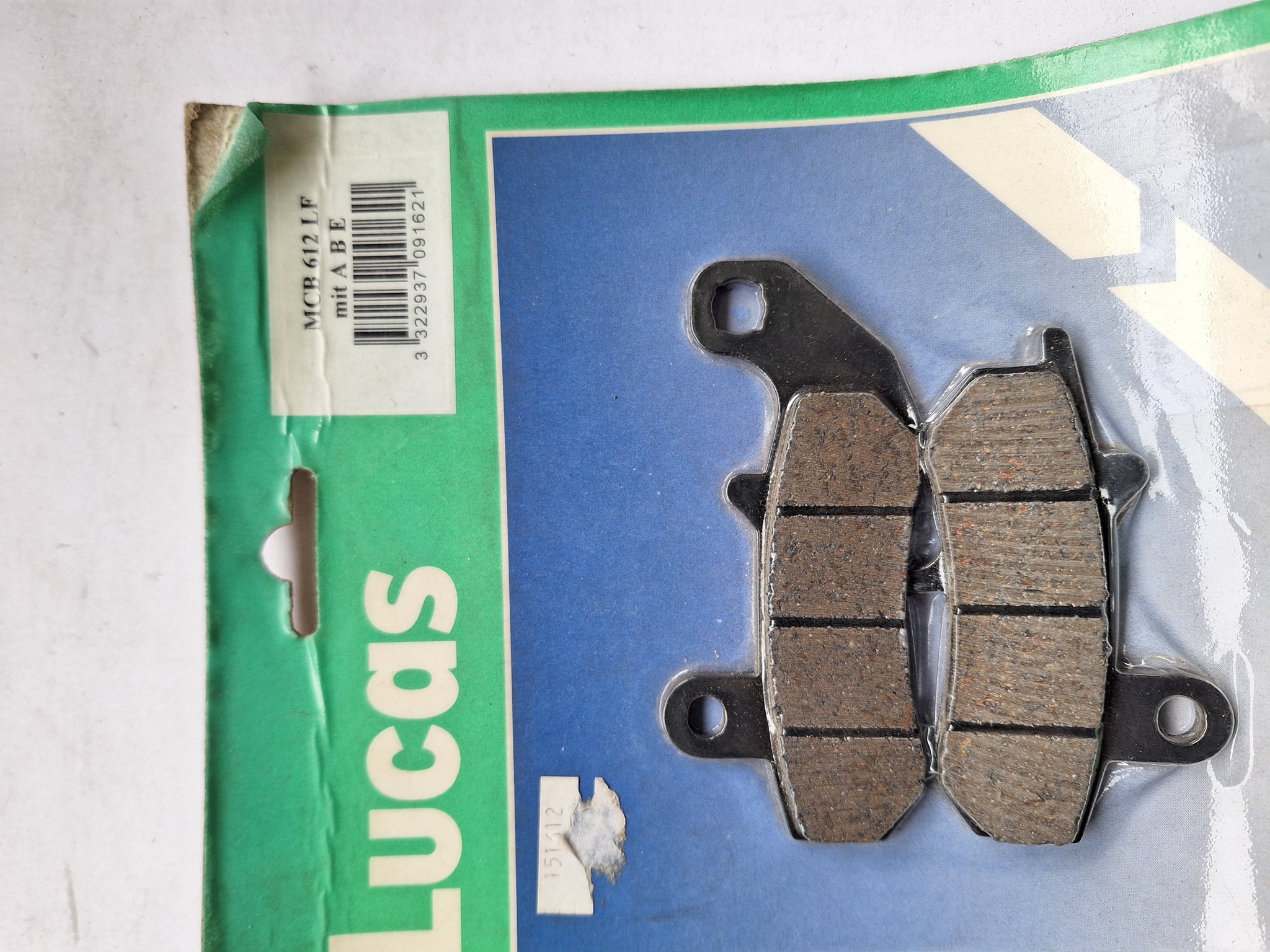 Bild von Lucas TRW  BREMSBELÄGE HI MCB 612/LF 